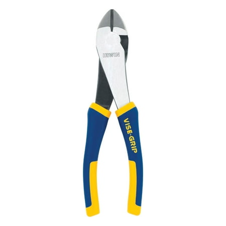 Irwin Vise-Grip 7 in. Steel Diagonal Pliers Blue/Yellow 1 pk
