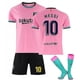 thumbnail image 1 of Kits de fútbol para niños Camiseta de fútbol Camiseta de entrenamiento Tops Traje 21/22-20 21 Barcelona Third Messi 10-XS BmatwkZeng Bmatwk Jersey, 1 of 2