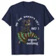 thumbnail image 3 of Camisetas con estampado de gato para mujer, ropa divertida de Navidad para amantes de los gatos, 3 of 5