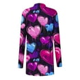 thumbnail image 4 of Longs Cardigans pour Femmes, Cardigan Décontracté Imprimé à Manches Longues, Veste de Mode, Veste pour Dames, 4 of 4