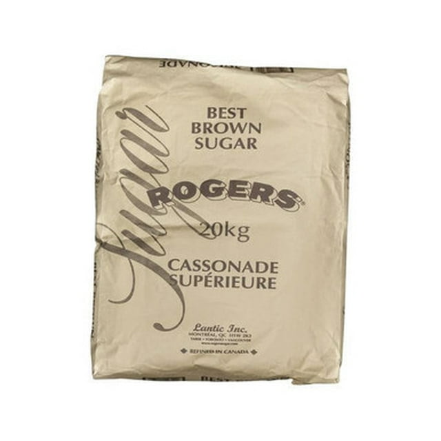 Rogers Best Brown Sugar Large Bulk 20 KG/44 lbs