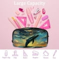 thumbnail image 4 of MUOOUM Pencil Case, Whale Jumping Sea Large Capacity Pencil Pouch Stationery Pen Bag, 4 of 7