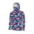 thumbnail image 4 of YUGYXL Unisex UPF 50+ Lightweight Hunting Camo Hoodie Quick Dry Performance Long Sleeve Fishing Shirt M Multicolor XXL, 4 of 7