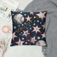 thumbnail image 2 of Orinice Baseball Stars Bat Graphic Decorative Throw Pillow Cover for Home Couch Living Room Bed Sofa - Square, Year-Round Use, 1PC 22x22in, 2 of 5