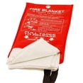 thumbnail image 3 of Fire Blanket Fiberglass Fire Emergency Blanket Flame, 3 of 5