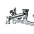 thumbnail image 6 of NSF 2-Handle Wall Mounted Service Sink 8 in. Commercial Faucet, Mount Kitchen Faucet, 6 of 10