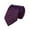 Dark Purple, variant on Mens Christmas Jacquard Necktie Silky Smooth Neck Tie For Festival Holiday Blue