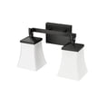 thumbnail image 4 of Millennium Lighting  Sonorra 2/3/4 Light Vanity Fixture in Matte Black 2 Light - Matte Black, 4 of 5