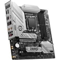 thumbnail image 2 of Tarjeta Madre MSI B760M PROJECT ZERO LGA 1700 4x DDR5 2x M.2 PCIe 5.0 USB-C WIFI 6E BT 5.3 Micro ATX, 2 of 6