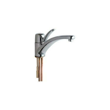 Chicago Faucets 2300-E34AB Commercial Grade Kitchen Faucet with Lever Handle (Eco-Friendly Flow