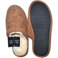 thumbnail image 4 of Chaussons Confortables en Mousse à Mémoire de Forme pour Hommes Doublure en Peluche Chaussons d'Intérieur et d'Extérieur, 4 of 4