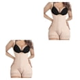 thumbnail image 1 of Qarigey Entrenador de cintura posparto Modelado del vientre Correa Fiesta Femenina Corsé para quemar grasa Fajas Ropa interior Bustier Color Color de piel XXXL 2piezas, 1 of 6