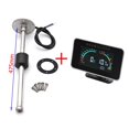 thumbnail image 1 of 2 In 1 LCD Fuel Gauge Voltmeter With Fuel Float Sensor 0-190ohm For 12V Car Truck Motorcycle Oil Tank Level Sensor 100-600MM ,Easy to Install, 1 of 7