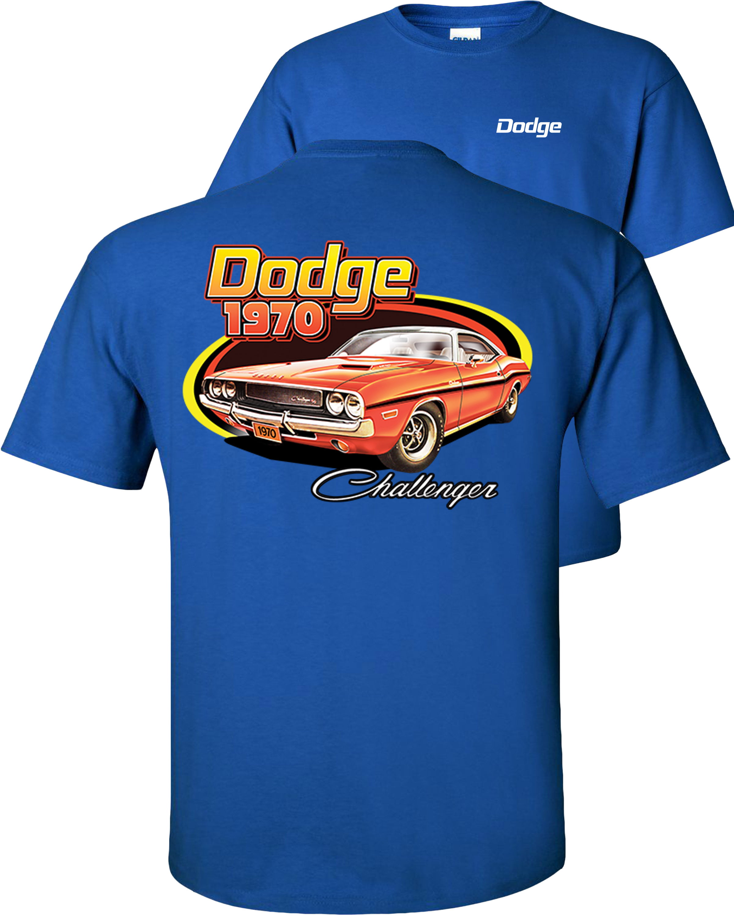 Dodge '69 Charger Vintage Mopar Muscle Car T-shirt 100% Cotton Small to XXXL 