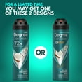 thumbnail image 5 of (2 pack) Degree Advanced Long Lasting Men's Antiperspirant Deodorant Dry Spray, Coconut Rush, 3.8 oz, 5 of 15