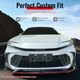thumbnail image 2 of Ikon Motorsports 3PCS Front Bumper Lip Spoiler Chin Splitter Protector for 2025-2026 Toyota Camry SE XSE IKON V2 Style ABS Plastic Matte Black, 2 of 9