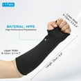 thumbnail image 2 of Cut Resistant Sleeve, Arm Safety Protectors Sleeves with Thumb Hole Level 5 Protection Forearm Guard, 2 of 5