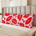 thumbnail image 4 of KLL Ultra Soft Microfiber Body Pillow Cover/Pillowcases 20"x54" with Hidden Zipper Closure-Lips Kiss, 4 of 5