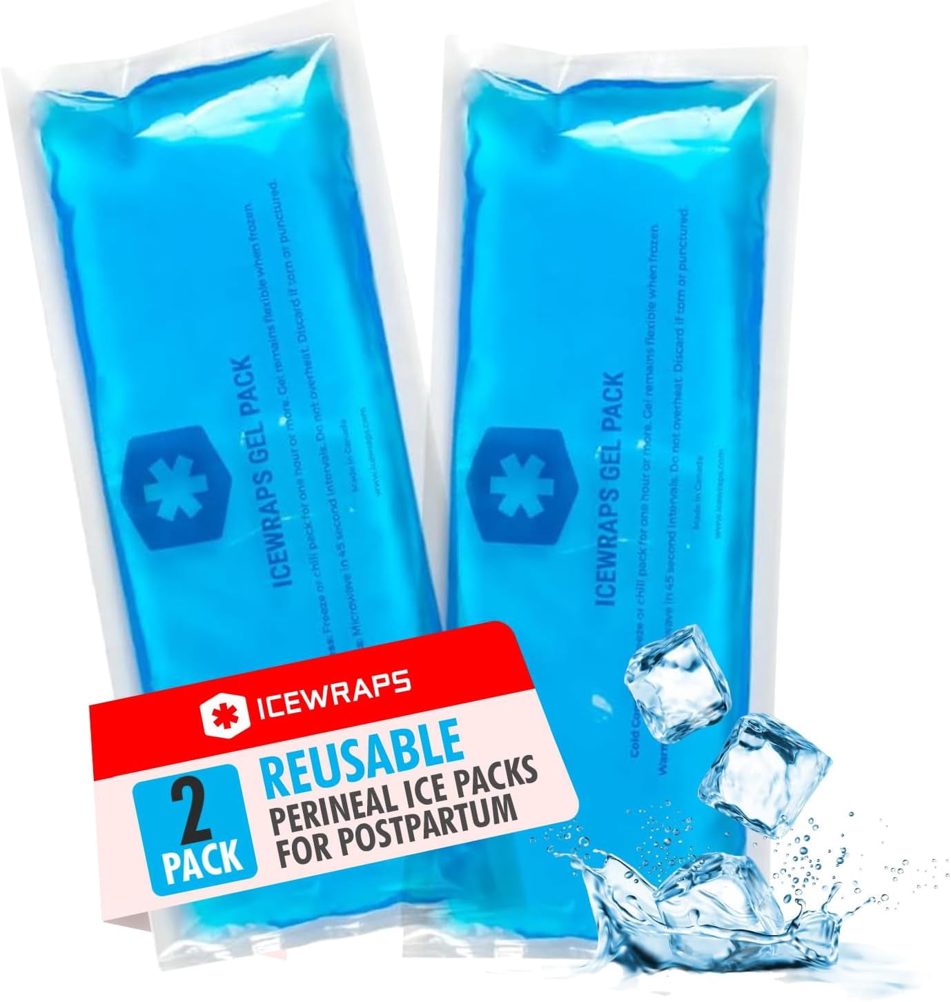 Rester's Choice Flexible Gel Cold & Hot Packs (2-Piece Set) 11” x