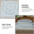 thumbnail image 2 of MasteelfCA 8pcs Round Square Knitting Cord Disc Disks Rope Weaving Beading Board DIY Tool, 2 of 8