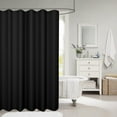 thumbnail image 6 of Eoozwa Solid Color Shower Curtain Waterproof Mildew Proof No Drill Needed Bathroom Partition EVA Fabric Heavy Duty Hotel Quality 70.87"x70.87", 6 of 6