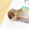 thumbnail image 5 of Gold Brass Fitting 10mm Hose Barb 1/2" NPT Female Thread Straight Connector, 5 of 5