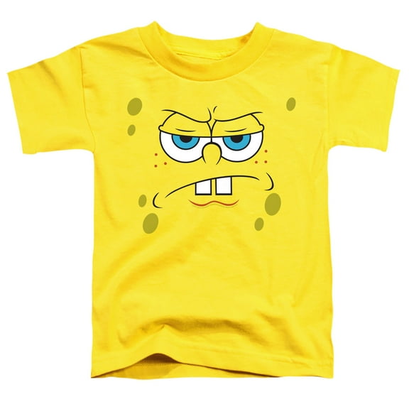Spongebob Angry Face Unisex Toddler T Shirt