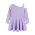 thumbnail image 1 of zbxnLI Robe à Manches Longues pour Filles Vêtements Printemps Automne Robe Trapèze pour Tout-Petits Filles Robes Mini Décontractées, 1 of 7