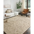 thumbnail image 2 of Loloi II Halle HAE-02 Floral Natural / Sage Area Rug 18" x 18" Sample, 2 of 3