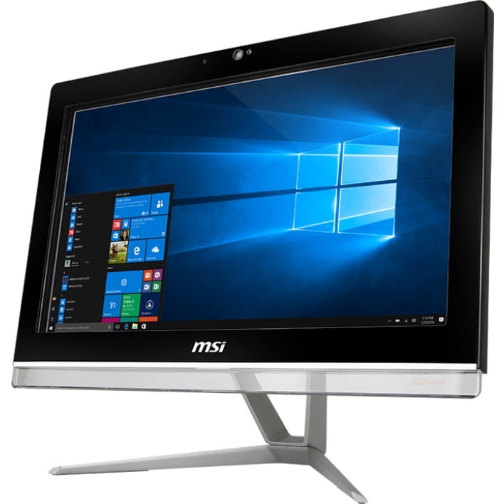 MSI 20" Touchscreen AllInOne Computer, Intel Core i3 i37100, 4GB RAM
