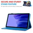 thumbnail image 4 of Techcircle Samsung Galaxy Tab A7 Lite 8.7 Case SM-T220/T225, Multi-Angle Folio Stand Magnetic Leather Cover with Card Slots & Pencil Holder - Star Girl, 4 of 6