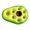 Avocado, variant on Floating Inflatable Cup Holder Large Capacity Party Floating Beverage Rack Leak Proof Portable Drink & Snack Holder For Summer Pool And Beach Parties (Avocado)