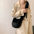 thumbnail image 2 of Bolso felpa Btafrte 6202 Dopamina con cordón Correa para El hombro nube negro, 2 of 9