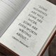 thumbnail image 5 of Dad, I Want to Hear Your Story Notebook, Leather Wrapped Hardback, Black Gold Foil Lettering, Father's Day Gift Father Guided Journal To Share Life, 5 of 5
