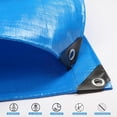 thumbnail image 2 of Lona Reforzada Impermeable con Ojillos Reforzados para Jardin 2 Metros X 3 Metros Color Azul, 2 of 4