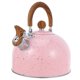 thumbnail image 5 of Hervidor de agua para estufa: Hervidor de agua silbante de acero inoxidable para hervir agua - Tetera de 3 l de grado alimenticio con asa plegable - Tetera con silbato para casa, dormitorio y camping, 5 of 5