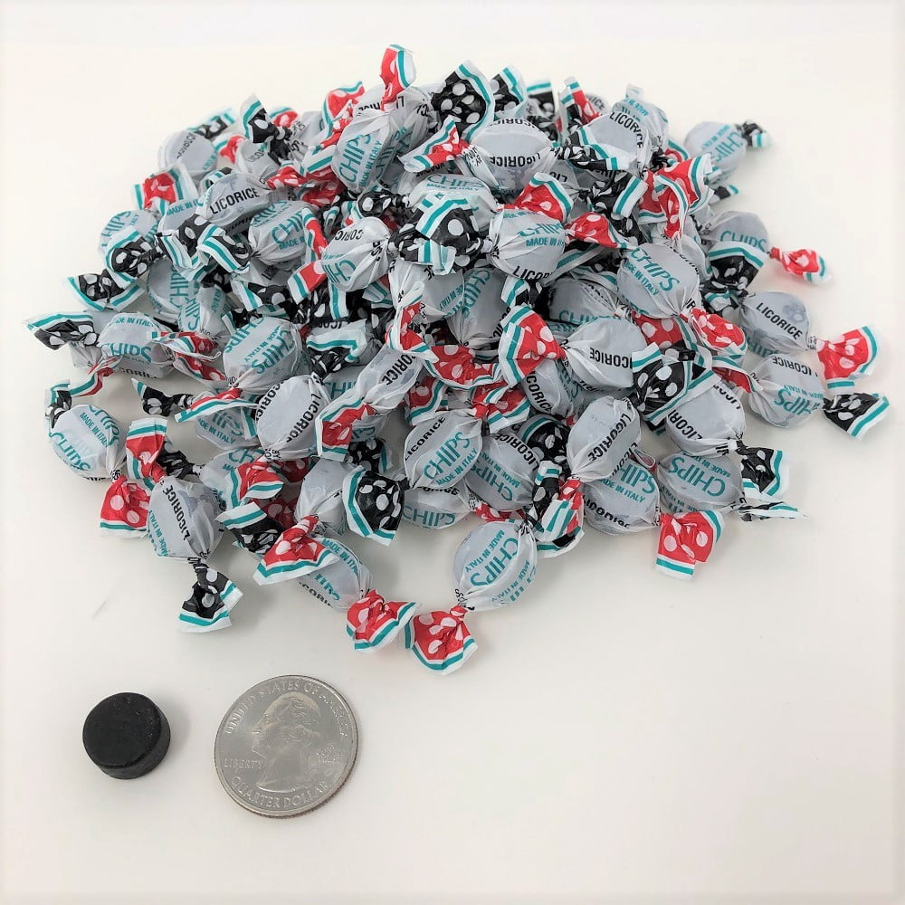 Licorice Chips Chipurnoi Italian Cough Drops 1 pound