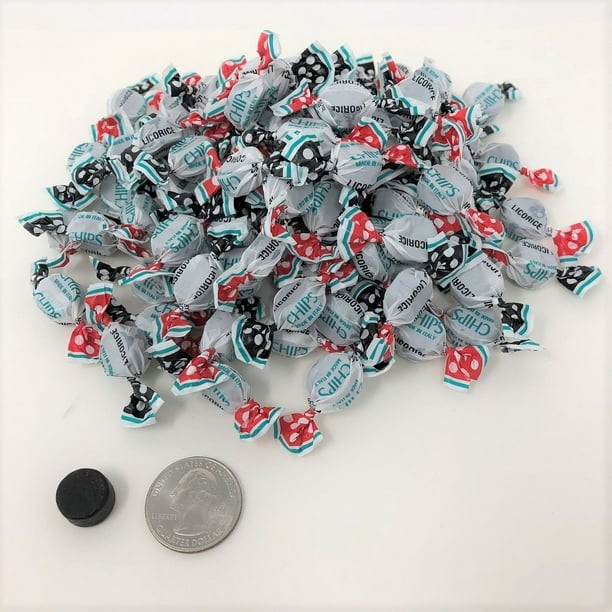 Licorice Chips Chipurnoi Italian Cough Drops 1 pound