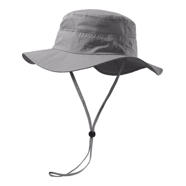 MIASHUI Lightweight Adjustable Sun Hat for School Children Outdoor Beach Activities Grey,One Size