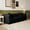 Black, variant on 82.5" Corduroy 3-Seater Sofa, Ergonomic Deep Seat Loveseat, Comfort Couch for Home,Office and Small Space,No Assembly,Black