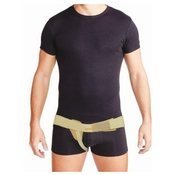 Uriel Right Side Inguinal Hernia Support Truss Belt with Compression Pad (S)