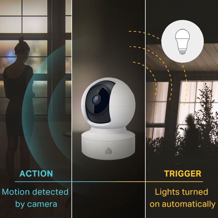 Night Vision Kasa Smart Camera Review TP-Link KC100 Kasa Smart