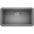 thumbnail image 2 of Blanco IKON 33" Apron Single Bowl SILGRANIT Sink White, 2 of 3