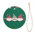thumbnail image 2 of Adornos navideños colgantes para árbol de Navidad - Adornos navideños colgantes de cerámica - Ideas para regalar adornos navideños, 2 of 8