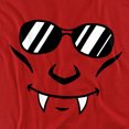 thumbnail image 3 of Popfunk Halloween Vampire Costume Kids T Shirt (3) for Toddler Boys and Girls, Red, 3 of 3