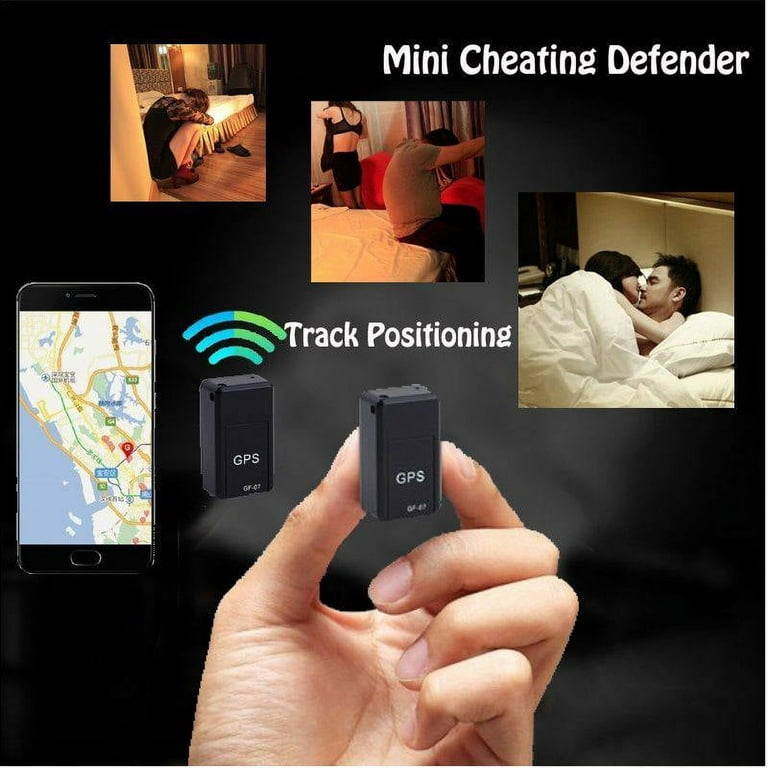1PC Mini Portable Magnetic Tracking Device Enhanced GPS Locator with  Powerful Magnet for Vehicle/Car/Person Small Vehicle Gps Tracker 