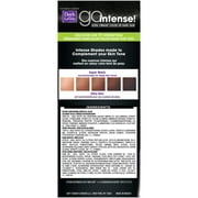Dark and Lovely Go Intense Ultra Vibrant Color on Dark Hair, Unisex, Permanent Hair Color, 1 Super Black