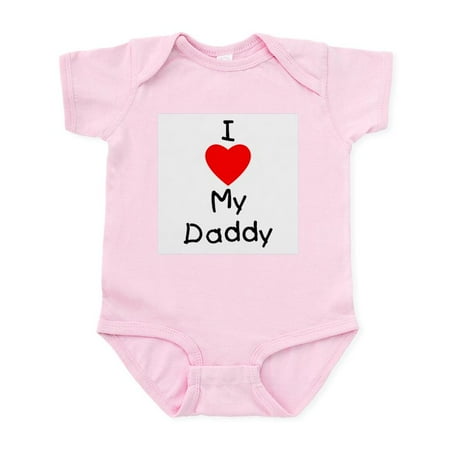

CafePress - I Love My Daddy Infant Bodysuit - Baby Light Bodysuit Size Newborn - 24 Months