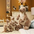 thumbnail image 3 of Multi-size Kangaroo Plush Toy Doll Children Gift 35cm, 3 of 5