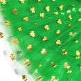 thumbnail image 4 of Bibifish Womens Tutu Skirts St Patricks Day Green Printed Mesh Tulle Skirt Elastic Waist Flowy Puffy Party Performance Mini Skirts, 4 of 5